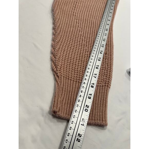 NEW CCK Style Wool-Blend Cardigan M/38 Pink Open Front Long Sleeve Pocket NWT - Picture 10 of 11